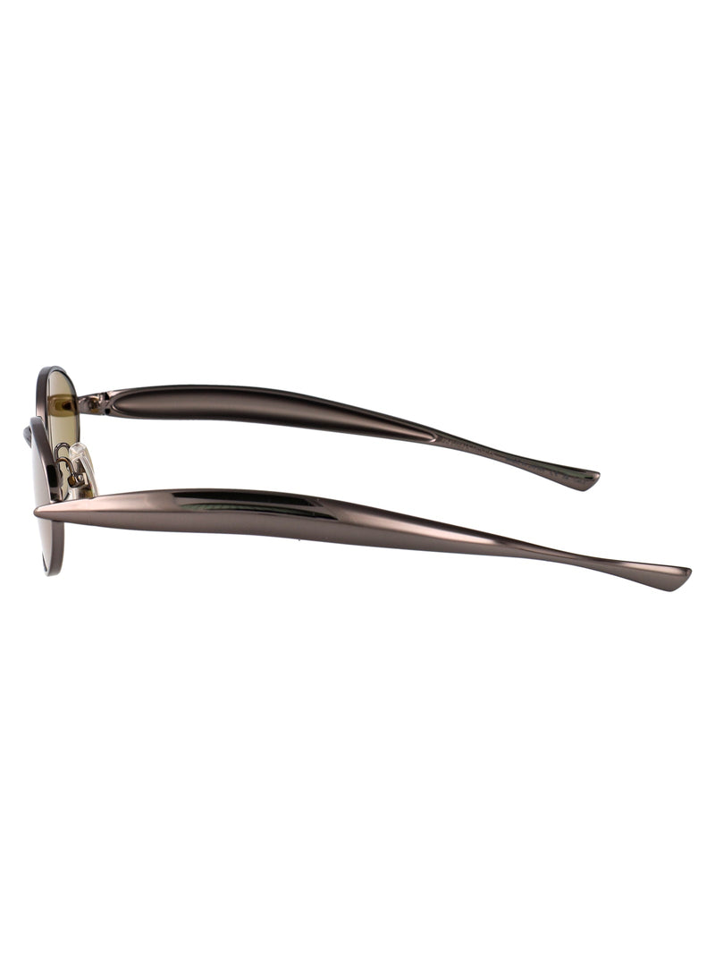 Bottega Veneta Bv1386s Ruthenium Metal Sunglasses — Yellow
