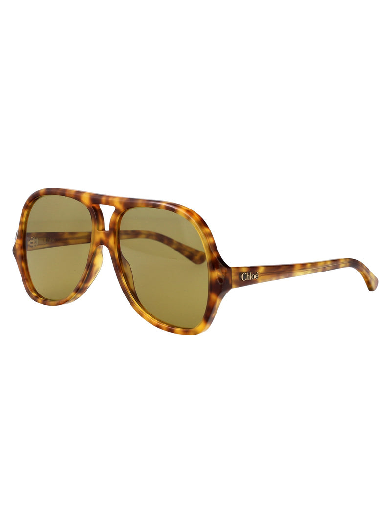 Chloé Ch0289s Sunglasses — Brown Acetate