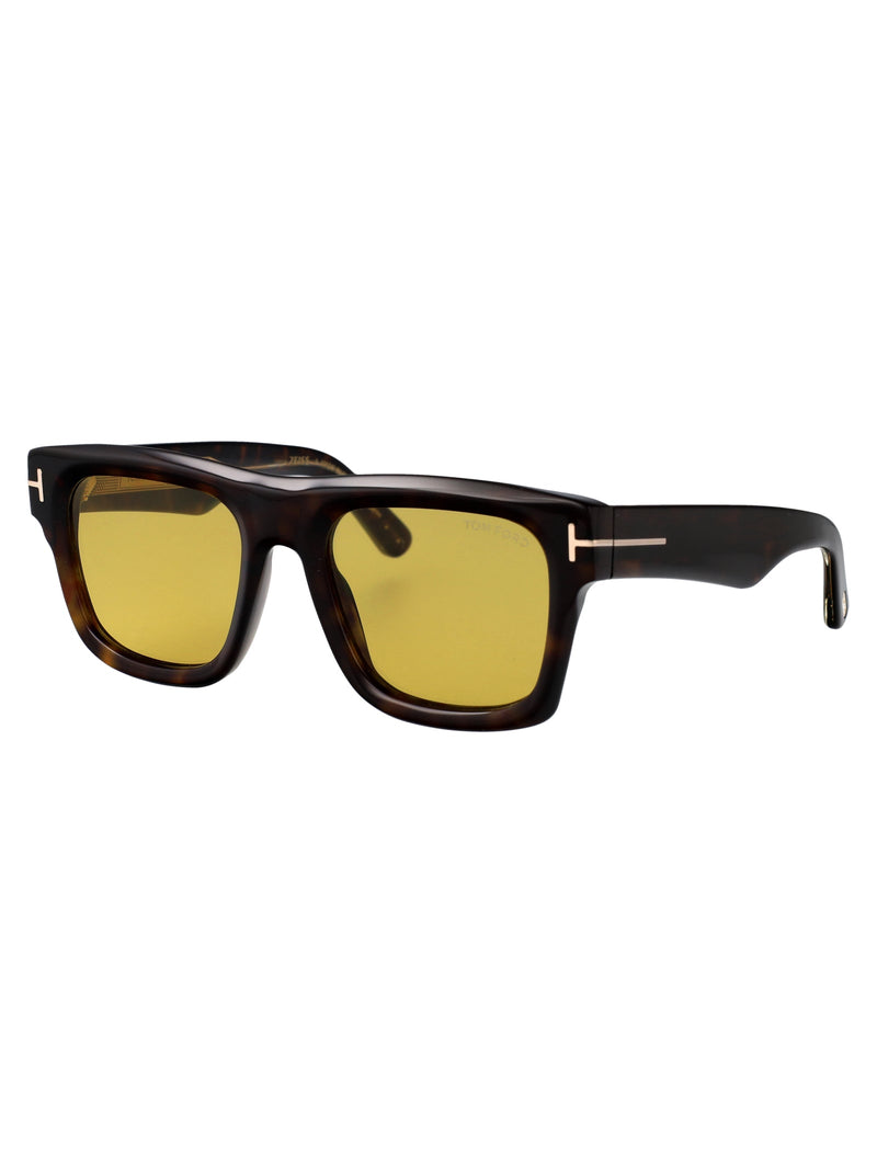Tom Ford Ft1200 Tortoiseshell Acetate Sunglasses — Brown