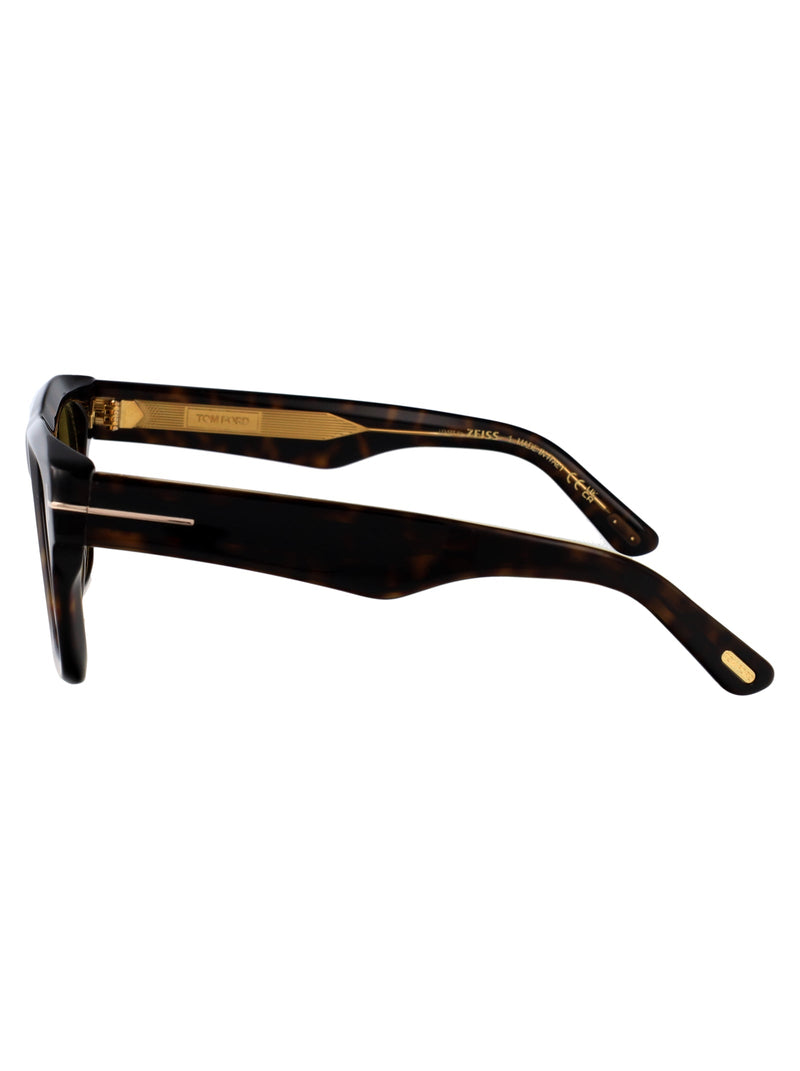 Tom Ford Ft1200 Tortoiseshell Acetate Sunglasses — Brown