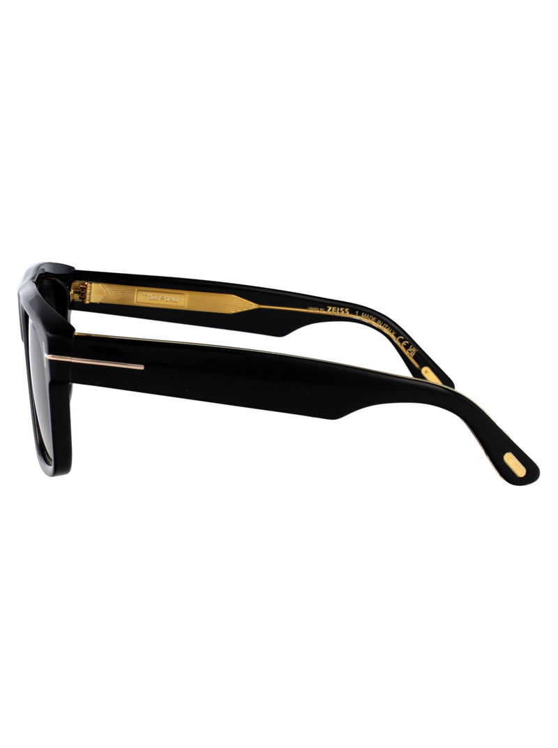 Tom Ford Ft1201 Sunglasses — Black Acetate