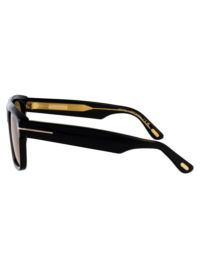 Tom Ford Ft1201 Black Acetate Sunglasses —