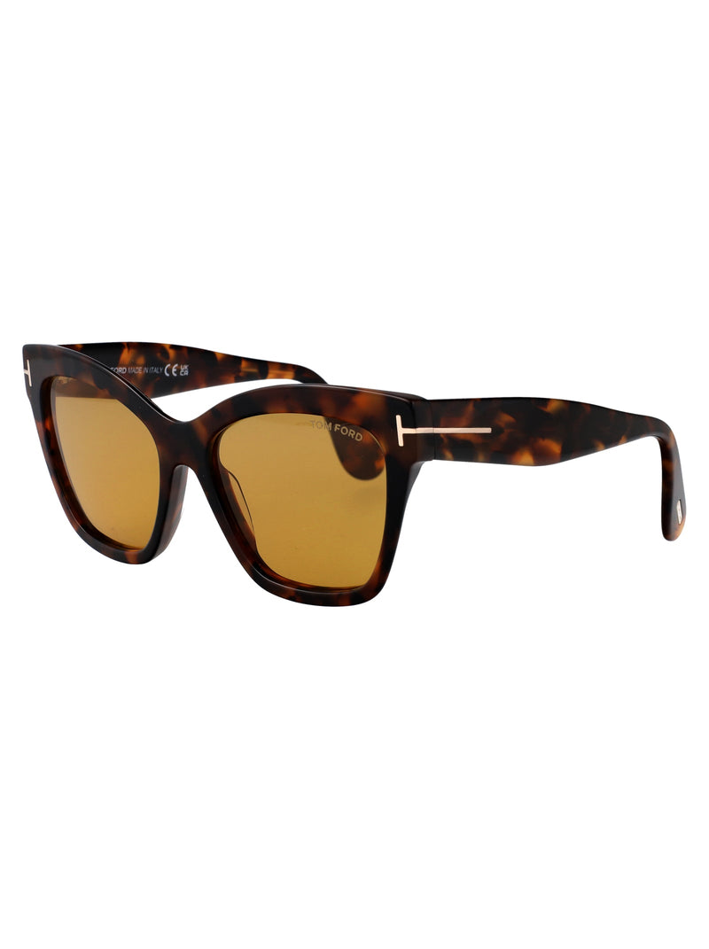 Tom Ford Ft1217 Sunglasses — Brown Acetate