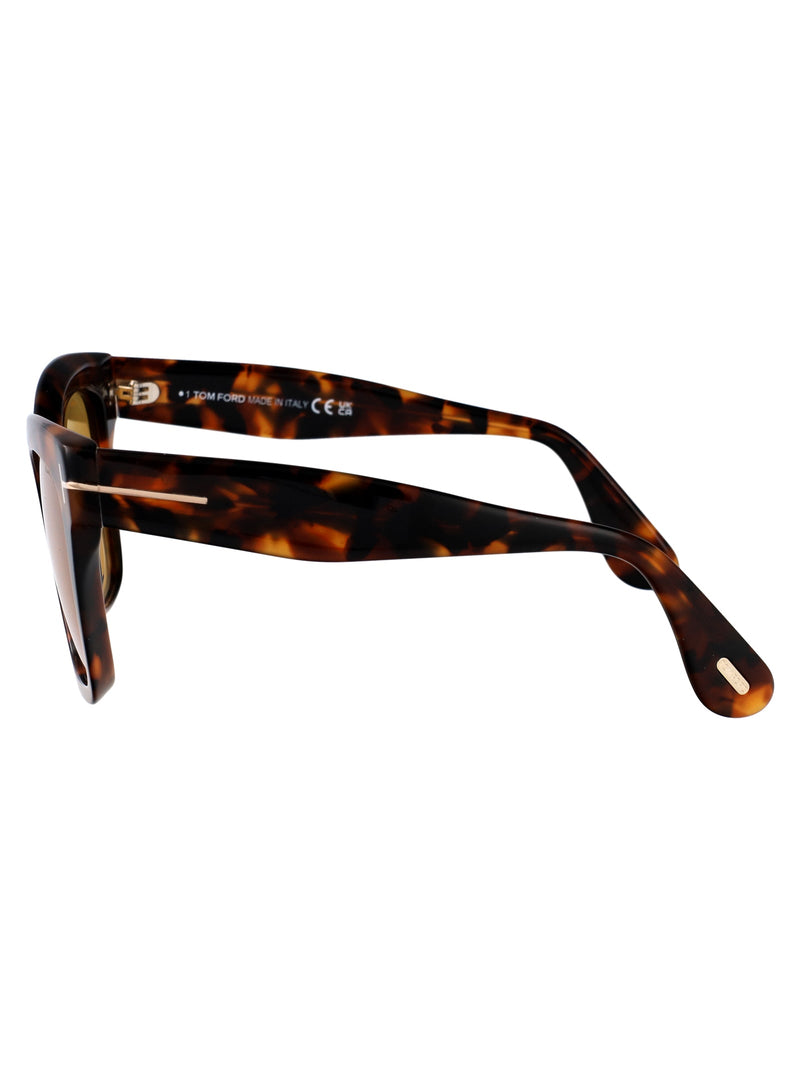 Tom Ford Ft1217 Sunglasses — Brown Acetate