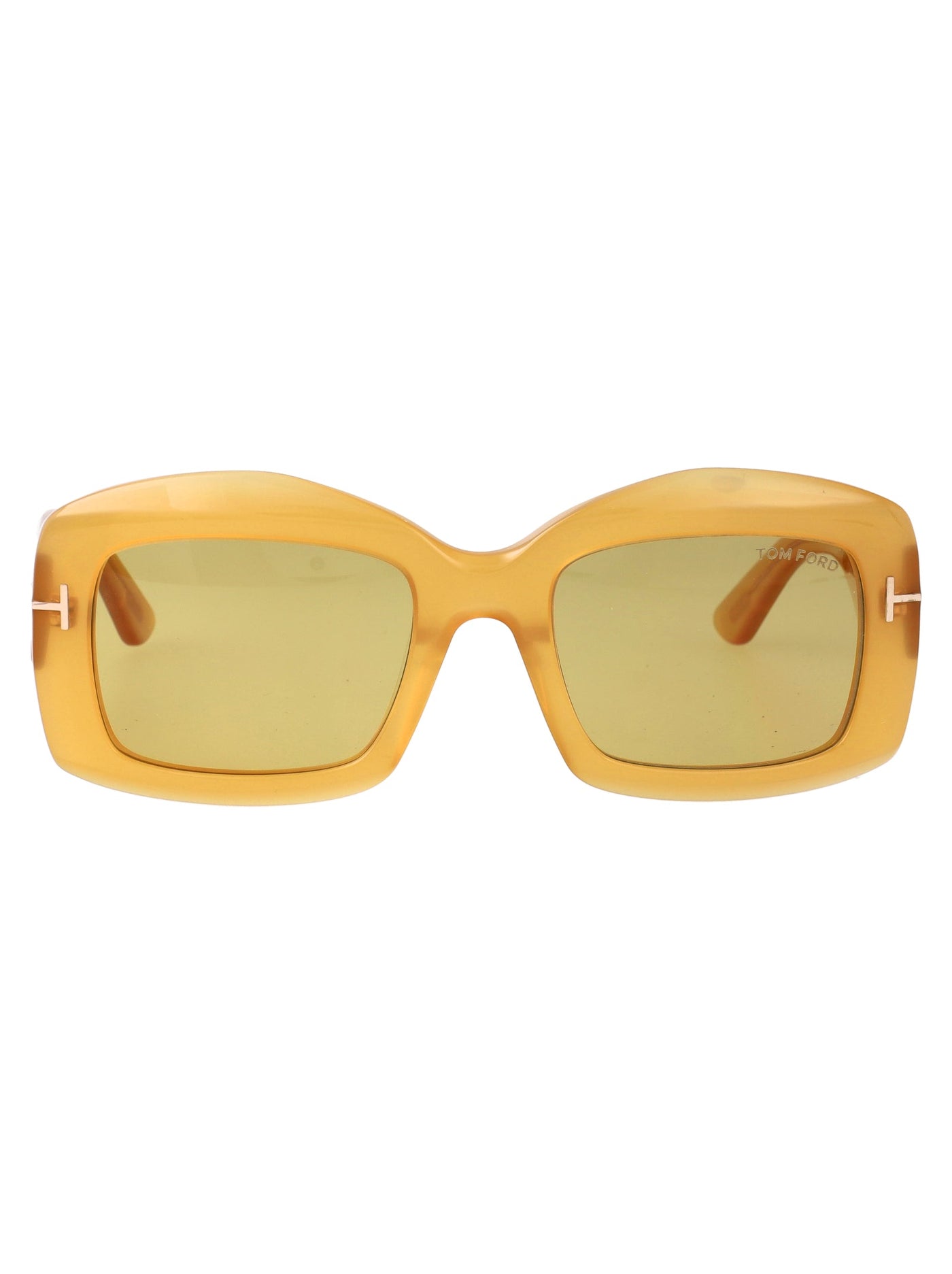 Tom Ford Ft1218 Sunglasses — Yellow Acetate