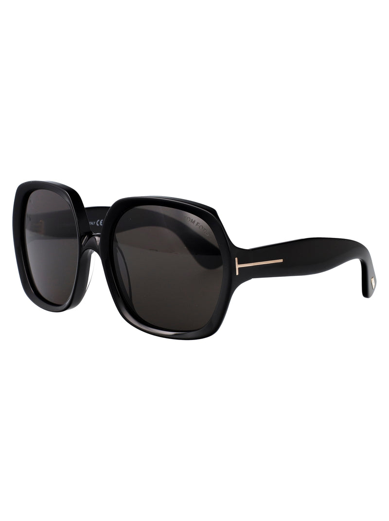 Tom Ford Ft1221 Sunglasses — Black Acetate
