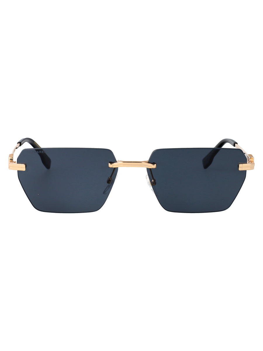 Dsquared2 Metal Frame Sunglasses — Black