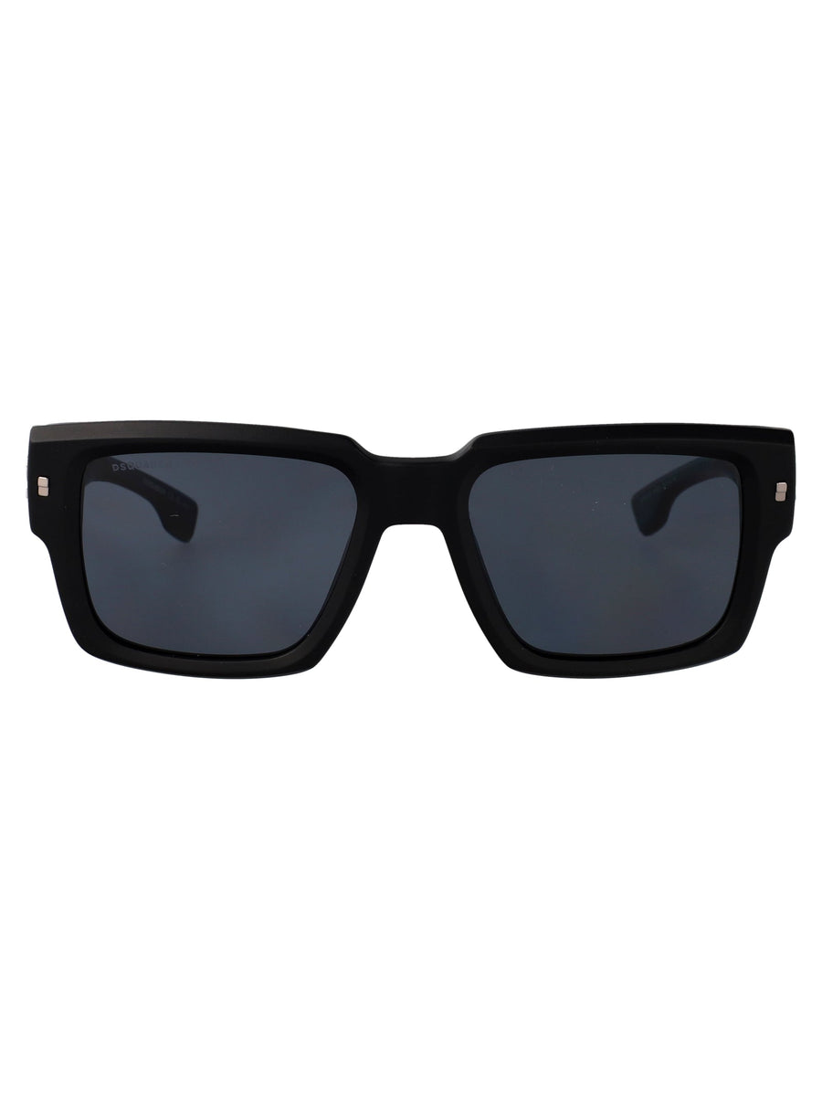 Dsquared2 Matte Black Acetate Sunglasses —