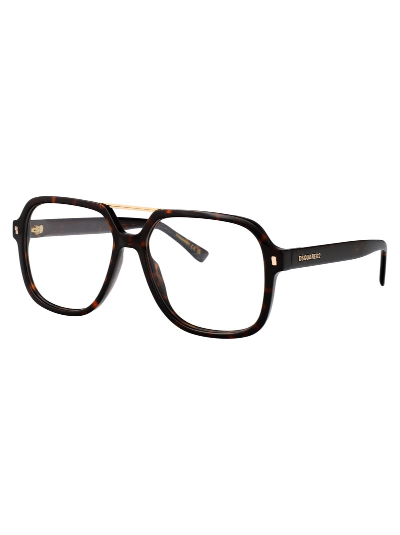 Dsquared2 D20145 Havana Acetate Sunglasses —