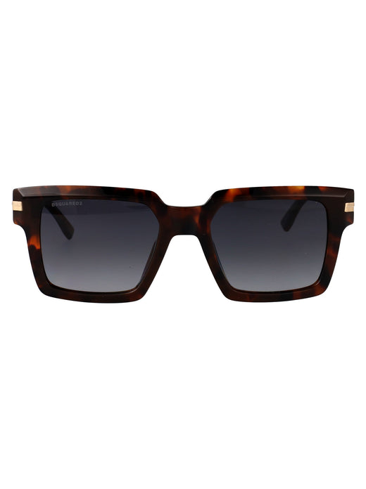 Dsquared2 Tortoiseshell Acetate Sunglasses — Brown