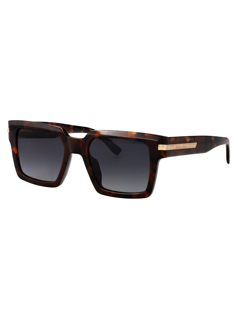 Dsquared2 Tortoiseshell Acetate Sunglasses — Brown