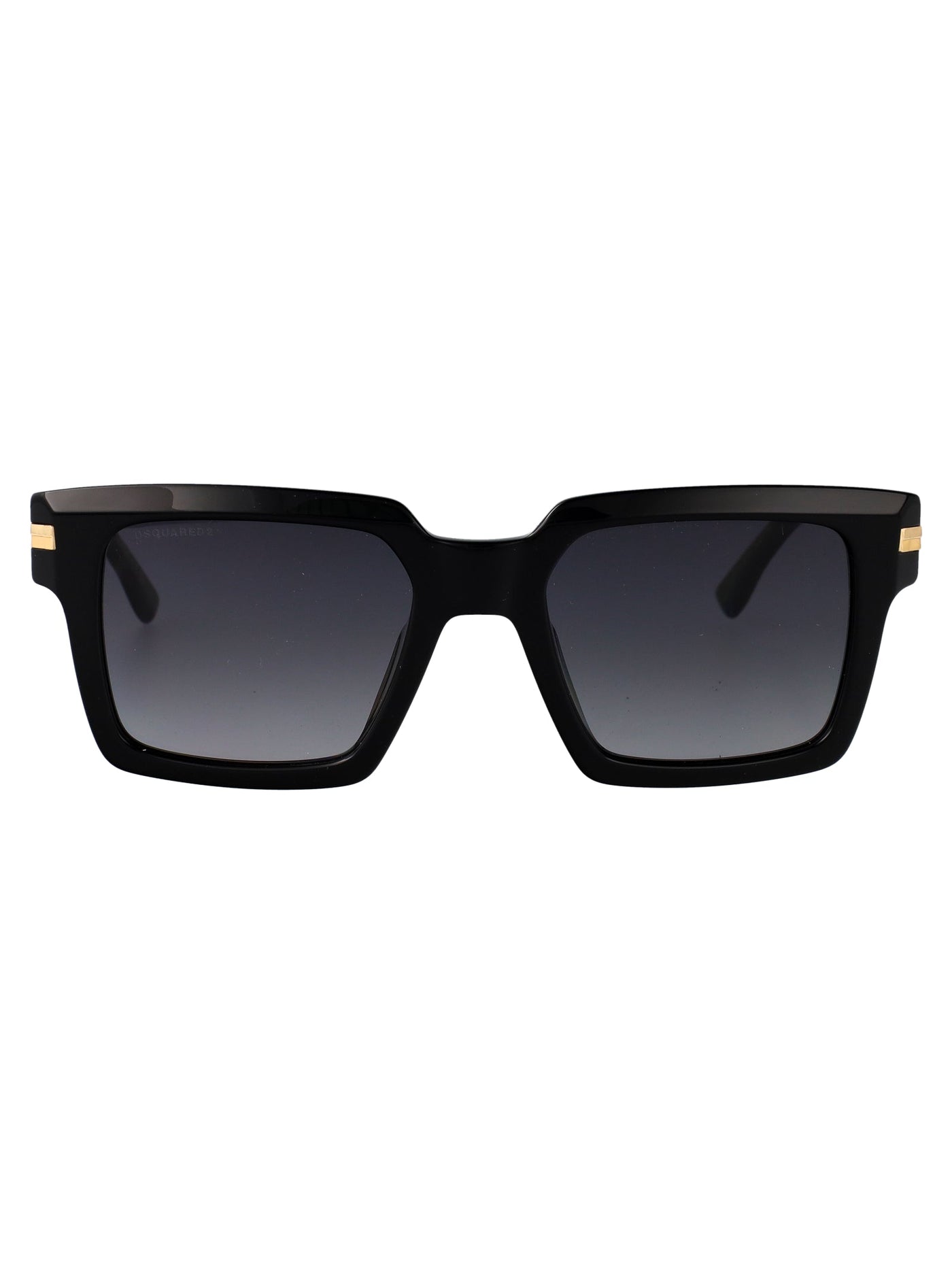 Dsquared2 Gradient-Tinted Acetate Sunglasses — Black