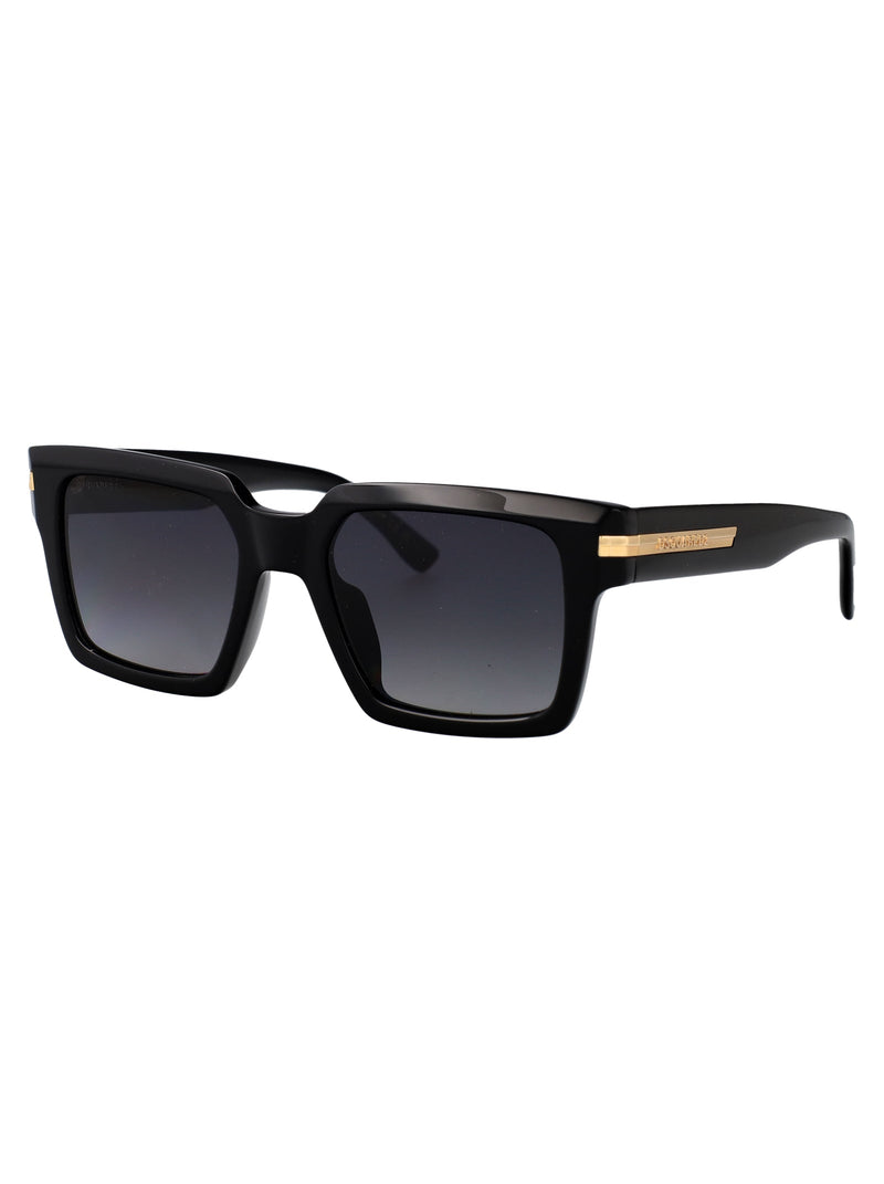 Dsquared2 Gradient-Tinted Acetate Sunglasses — Black