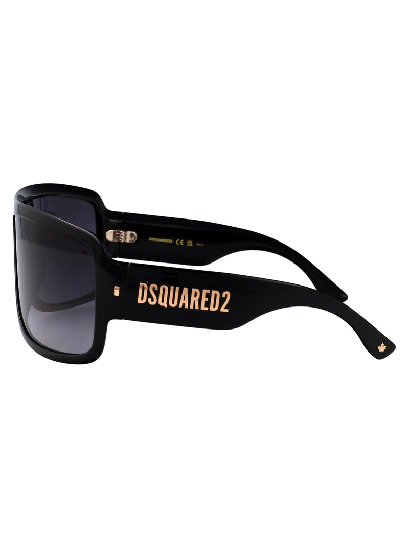 Dsquared2 Injected Frame Sunglasses — Black