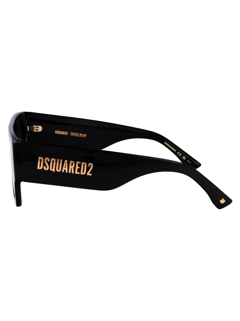Dsquared2 Acetate Sunglasses — Black