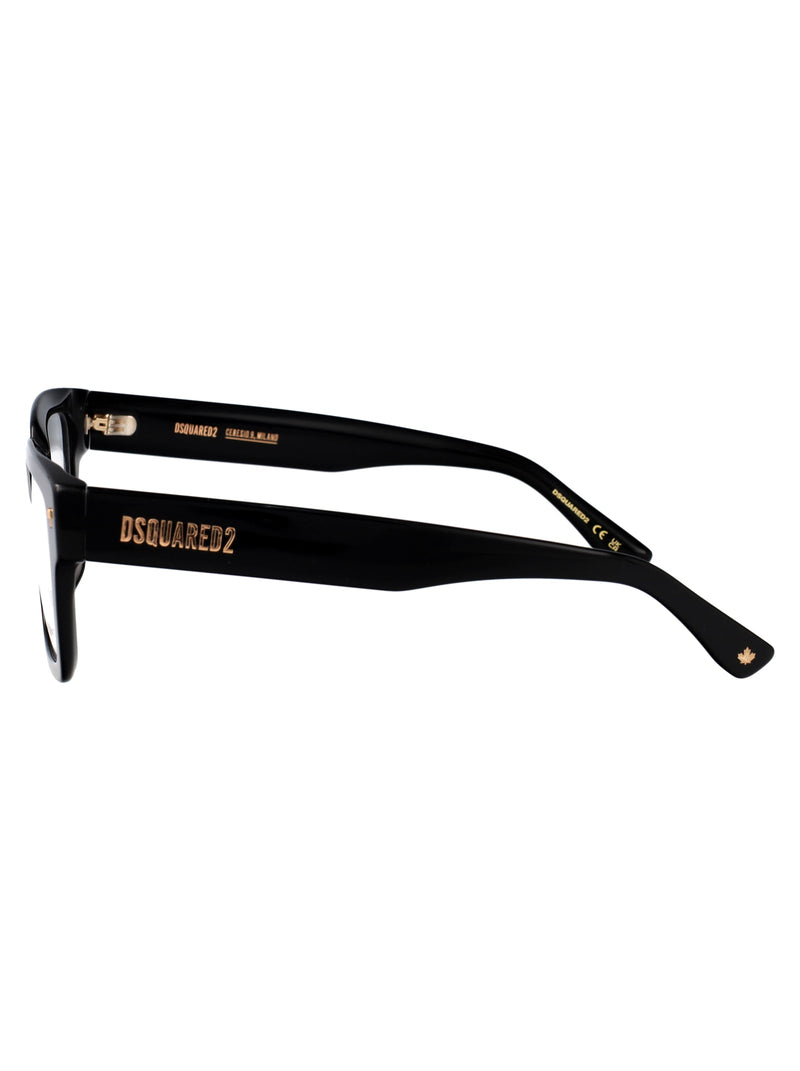 Dsquared2 Sunglasses — Black Acetate
