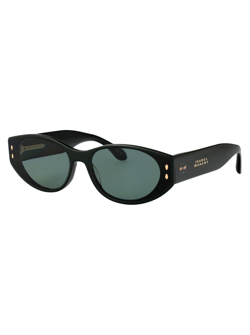 Isabel Marant Green Acetate Sunglasses —