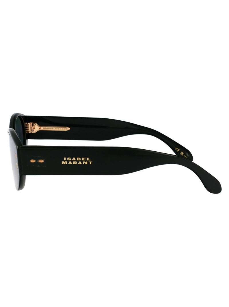 Isabel Marant Green Acetate Sunglasses —