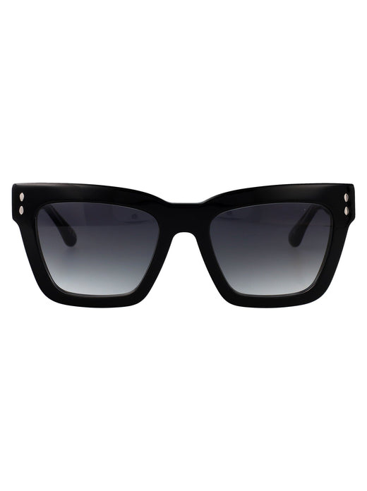 Isabel Marant Acetate Frame Sunglasses — Black