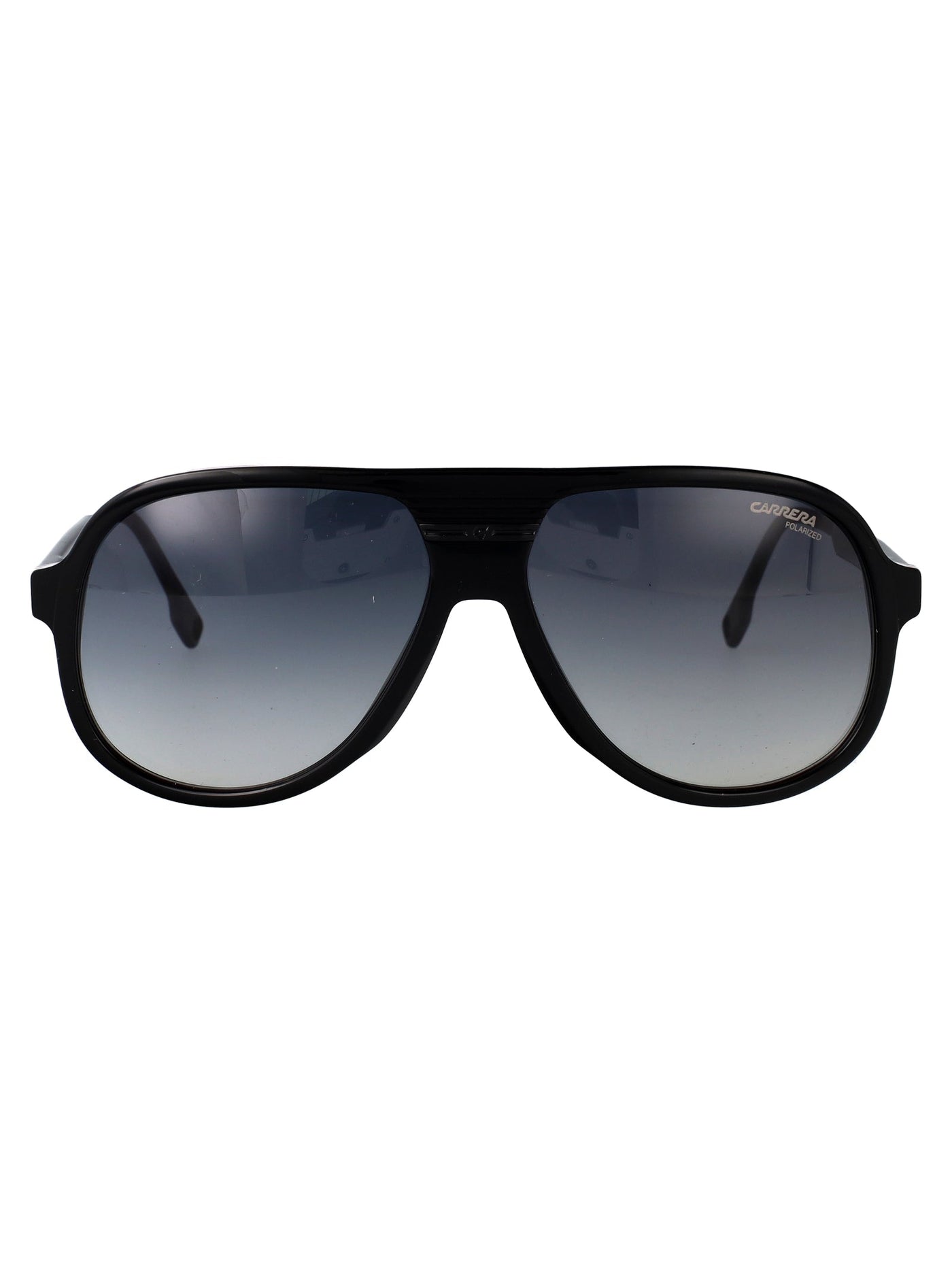 Carrera Acetate Aviator Sunglasses — Black
