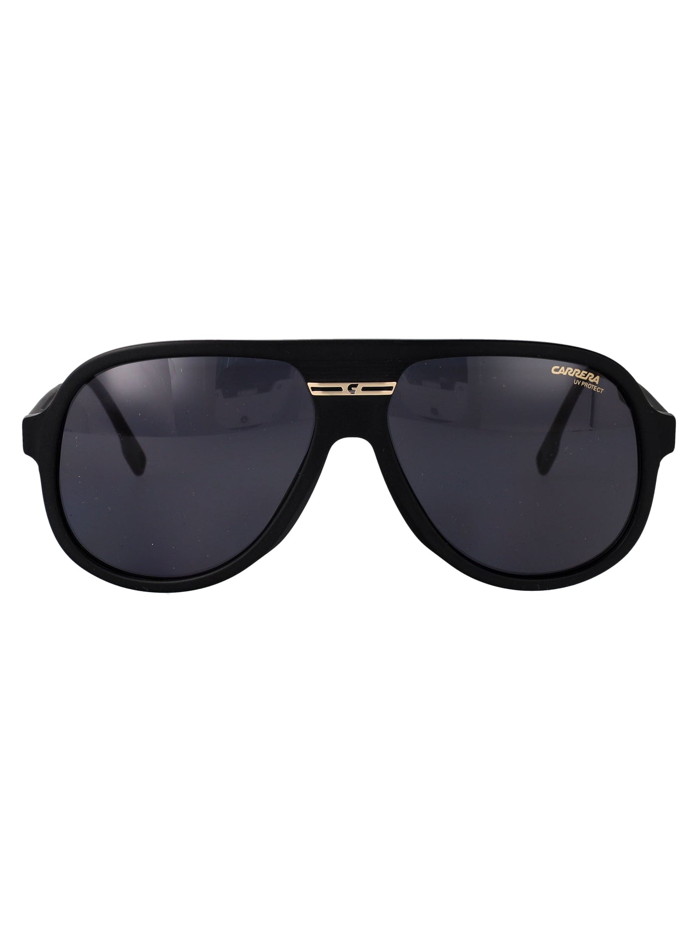 Carrera Acetate Aviator Sunglasses — Black