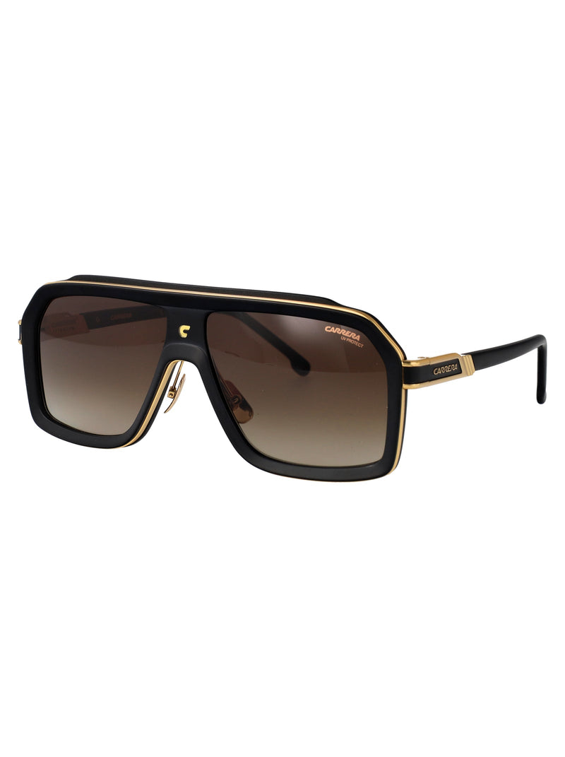 Carrera Black Acetate Sunglasses —