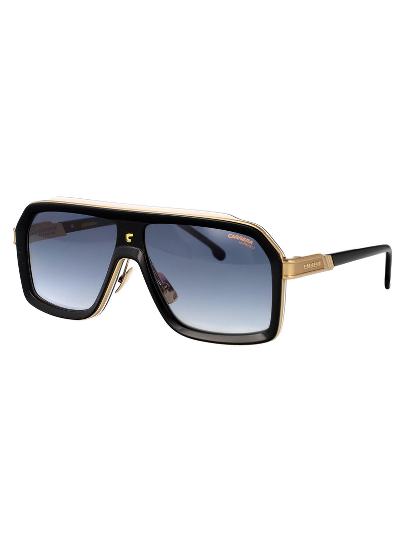 Carrera 80s Black Acetate Sunglasses —