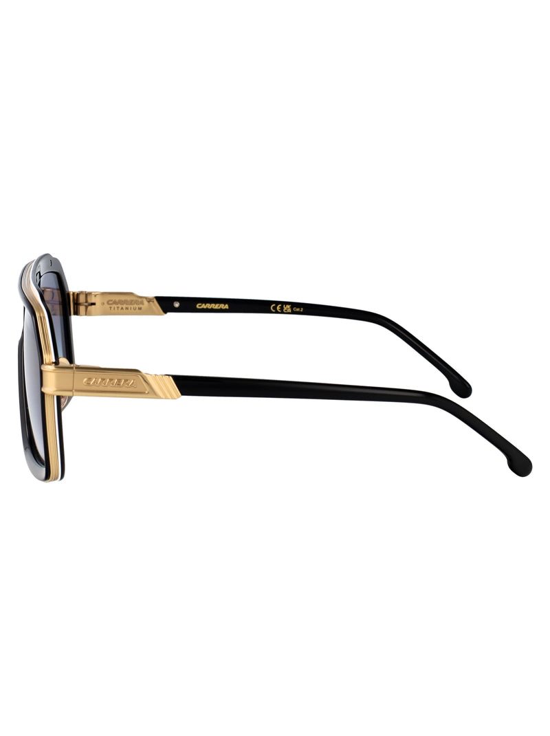 Carrera 80s Black Acetate Sunglasses —