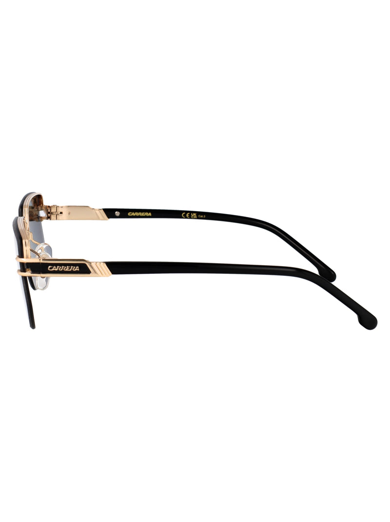 Carrera Black Metal Sunglasses —
