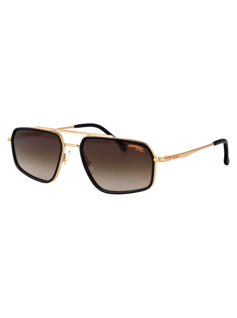 Carrera Stainless Steel Sunglasses — Black