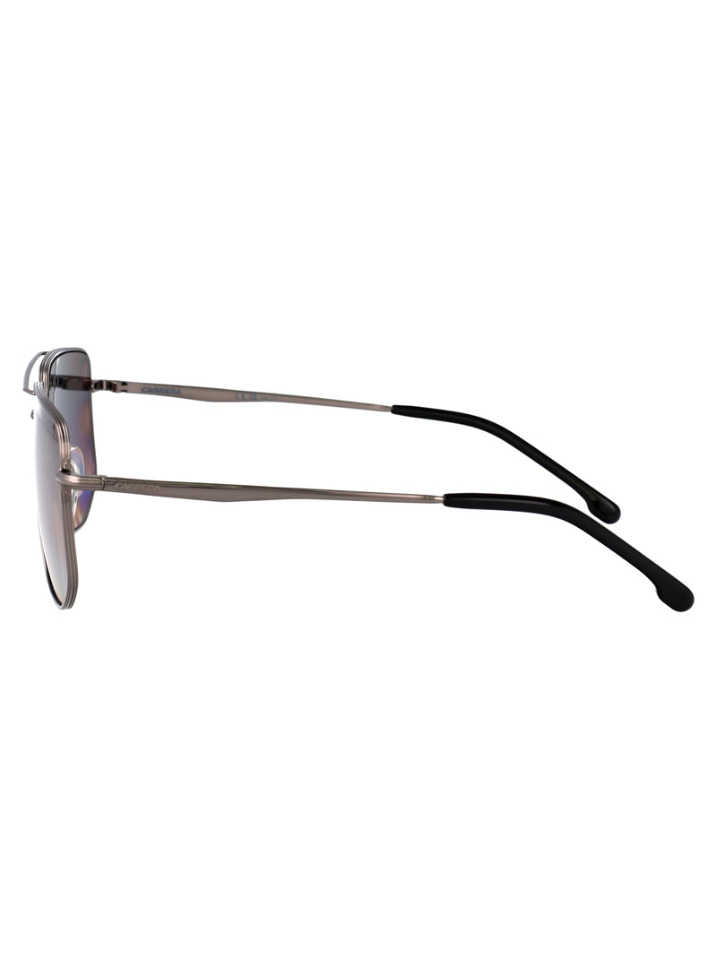 Carrera Stainless Steel Aviator Sunglasses — Black
