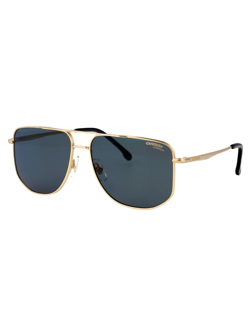 Carrera Metal Aviator Sunglasses — Gold Stainless Steel