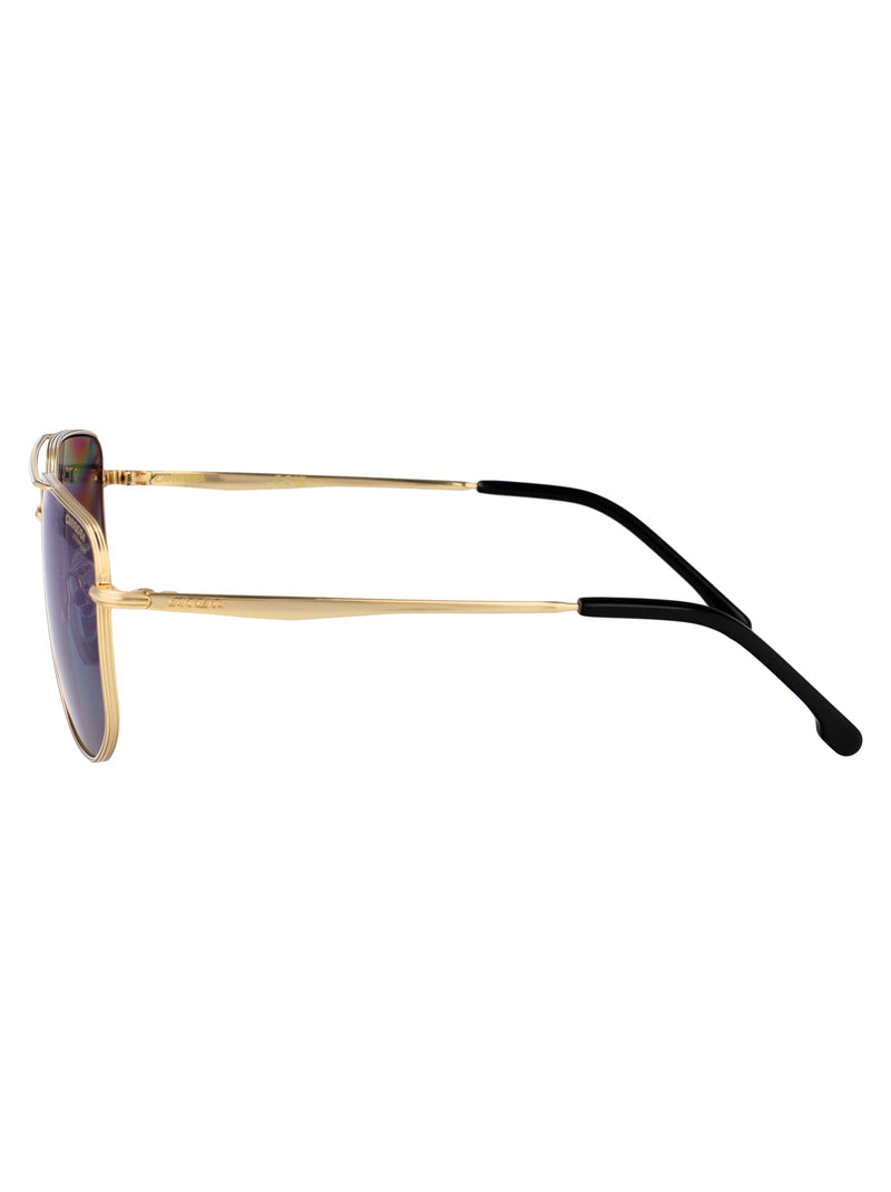 Carrera Metal Aviator Sunglasses — Gold Stainless Steel
