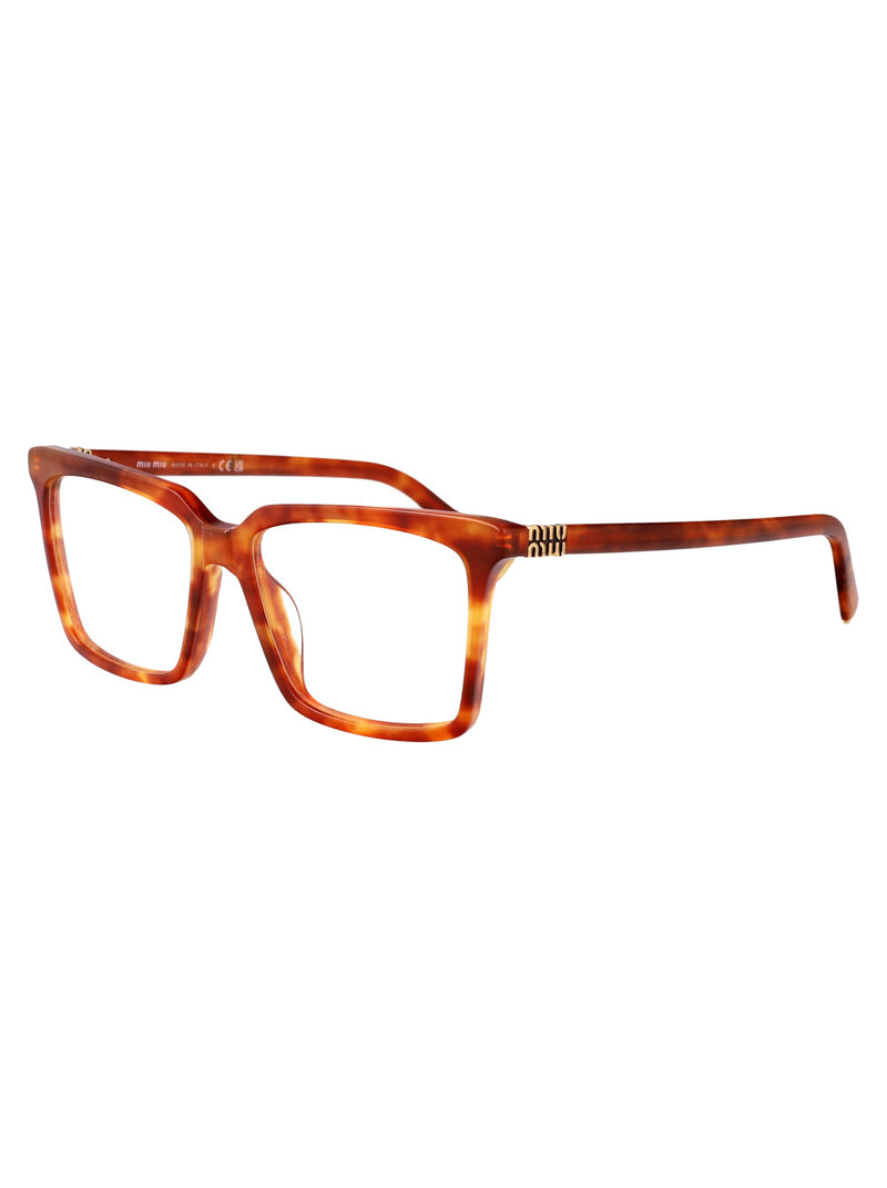 Miu Miu 0mu Acetate Sunglasses — Havana Red