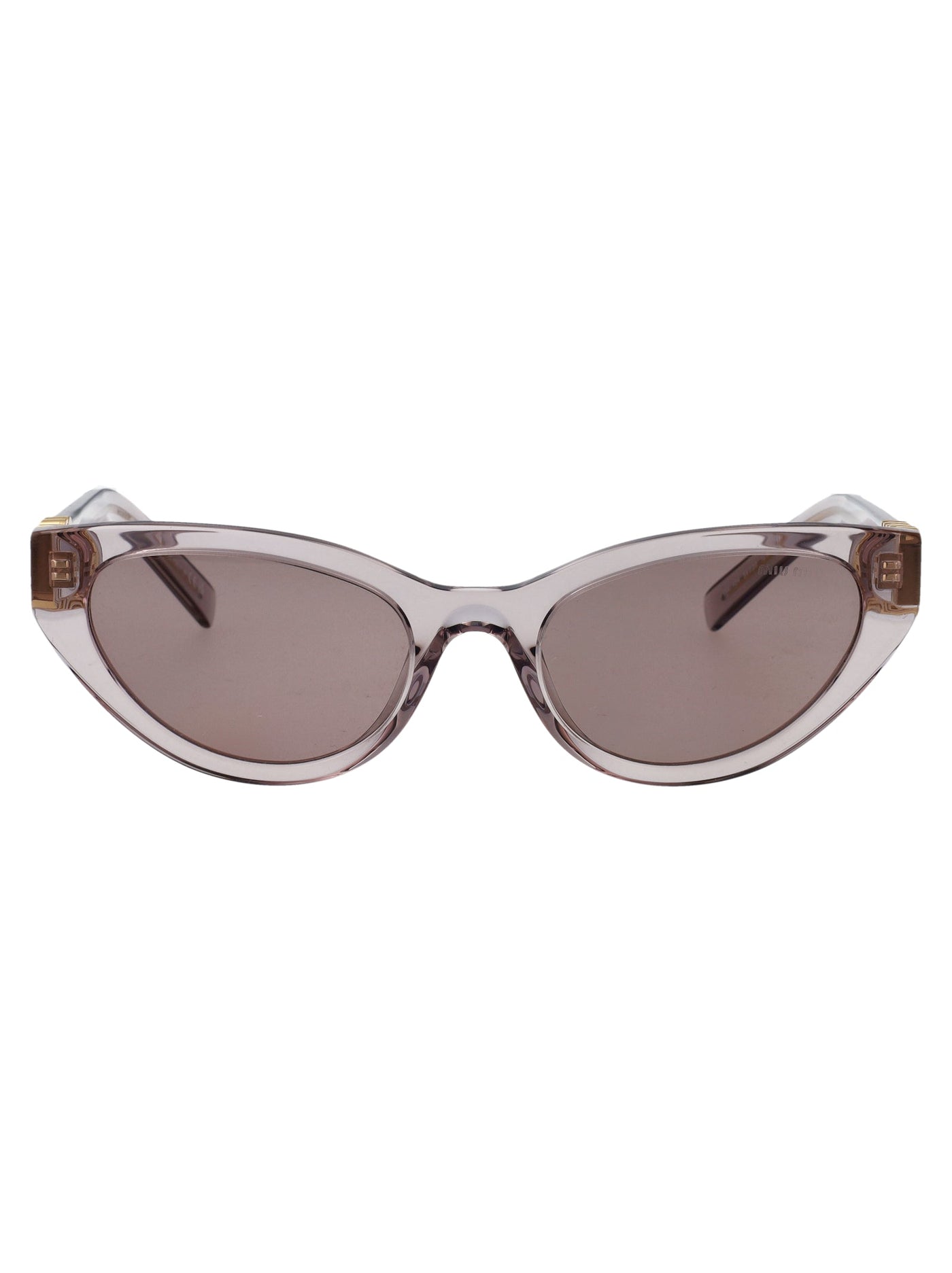 Miu Miu 0mu Cat-Eye Acetate Sunglasses — Mauve