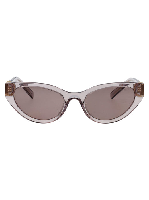 Miu Miu 0mu Cat-Eye Acetate Sunglasses — Mauve