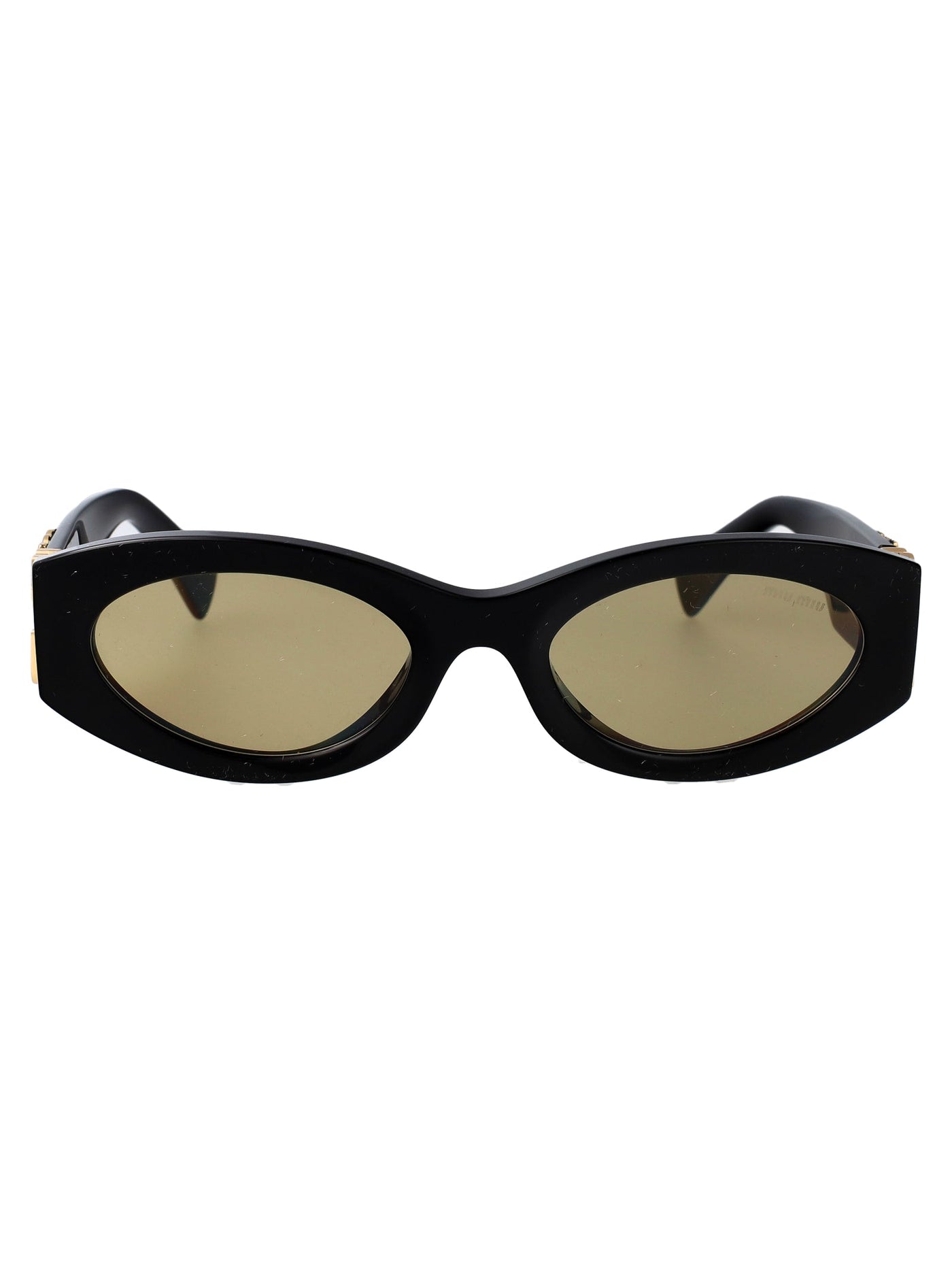 Miu Miu 0mu Black Acetate Sunglasses —