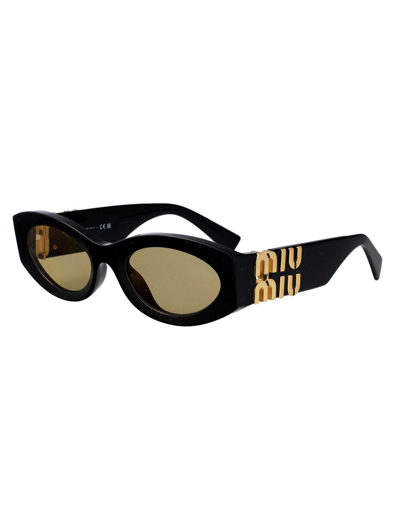 Miu Miu 0mu Black Acetate Sunglasses —