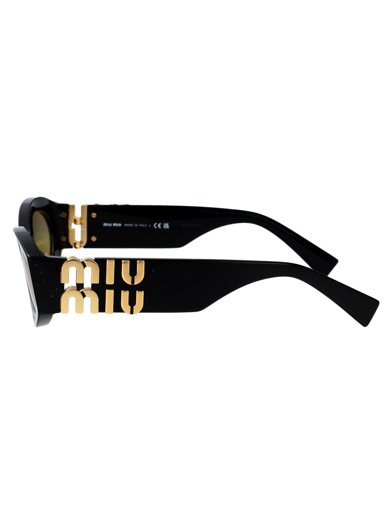 Miu Miu 0mu Black Acetate Sunglasses —