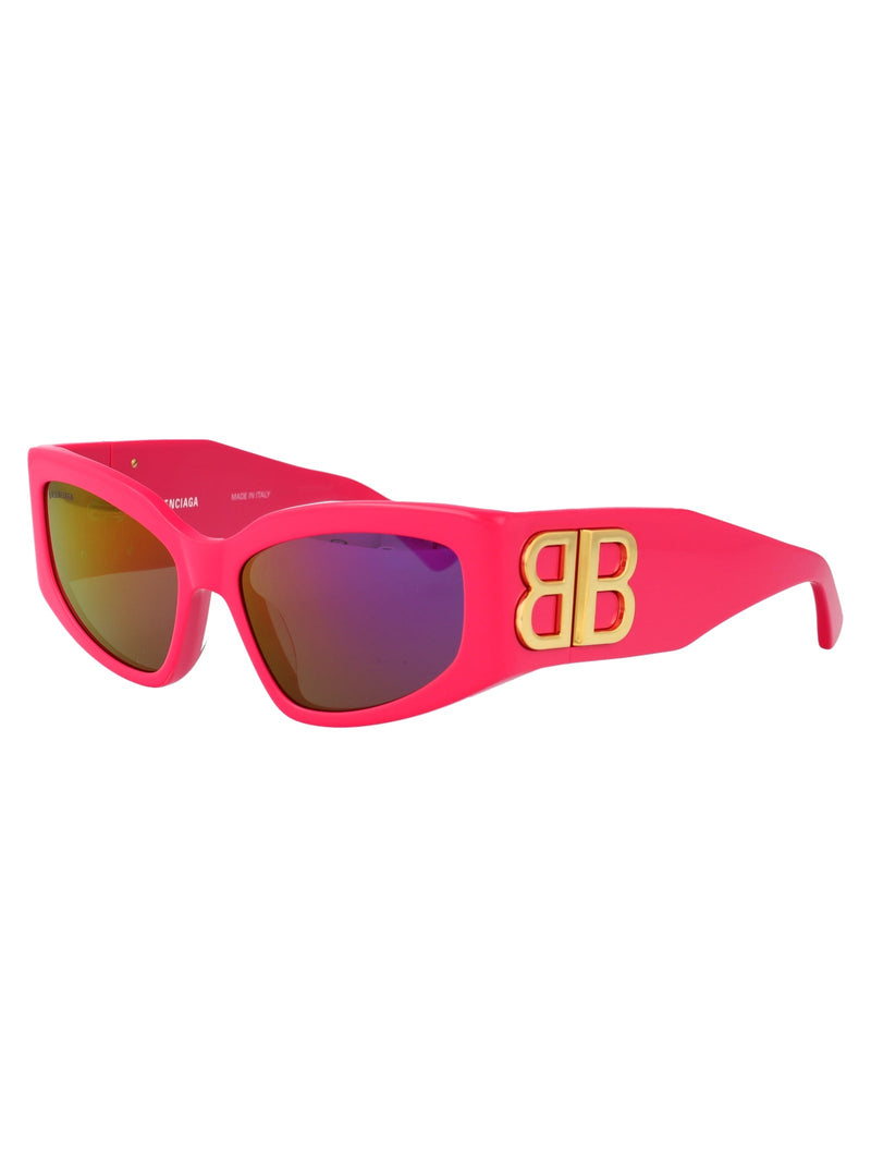 Balenciaga Bb0324sk Bold Fuchsia Acetate Sunglasses —