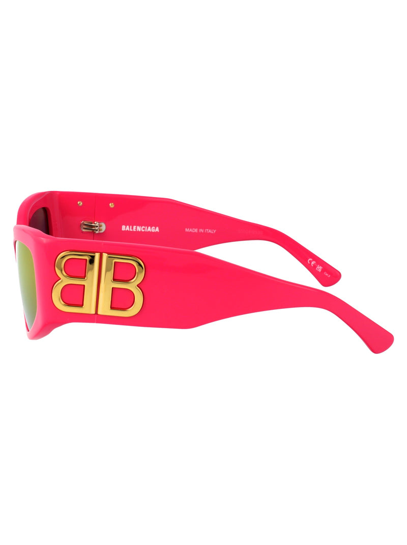 Balenciaga Bb0324sk Bold Fuchsia Acetate Sunglasses —