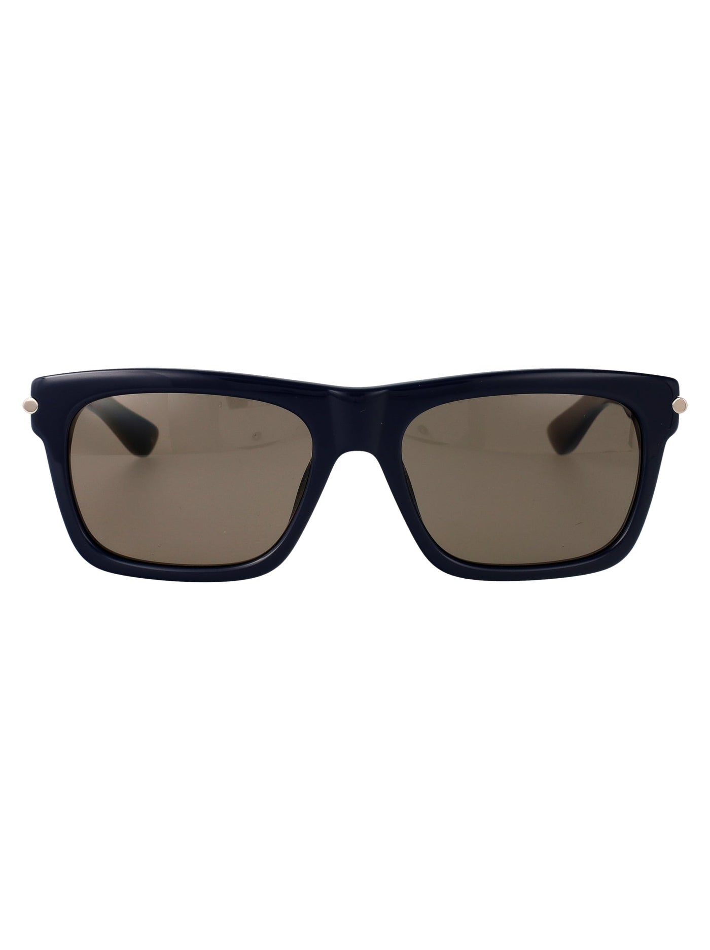 Alexander Mcqueen Am0495s Sunglasses — Blue Acetate