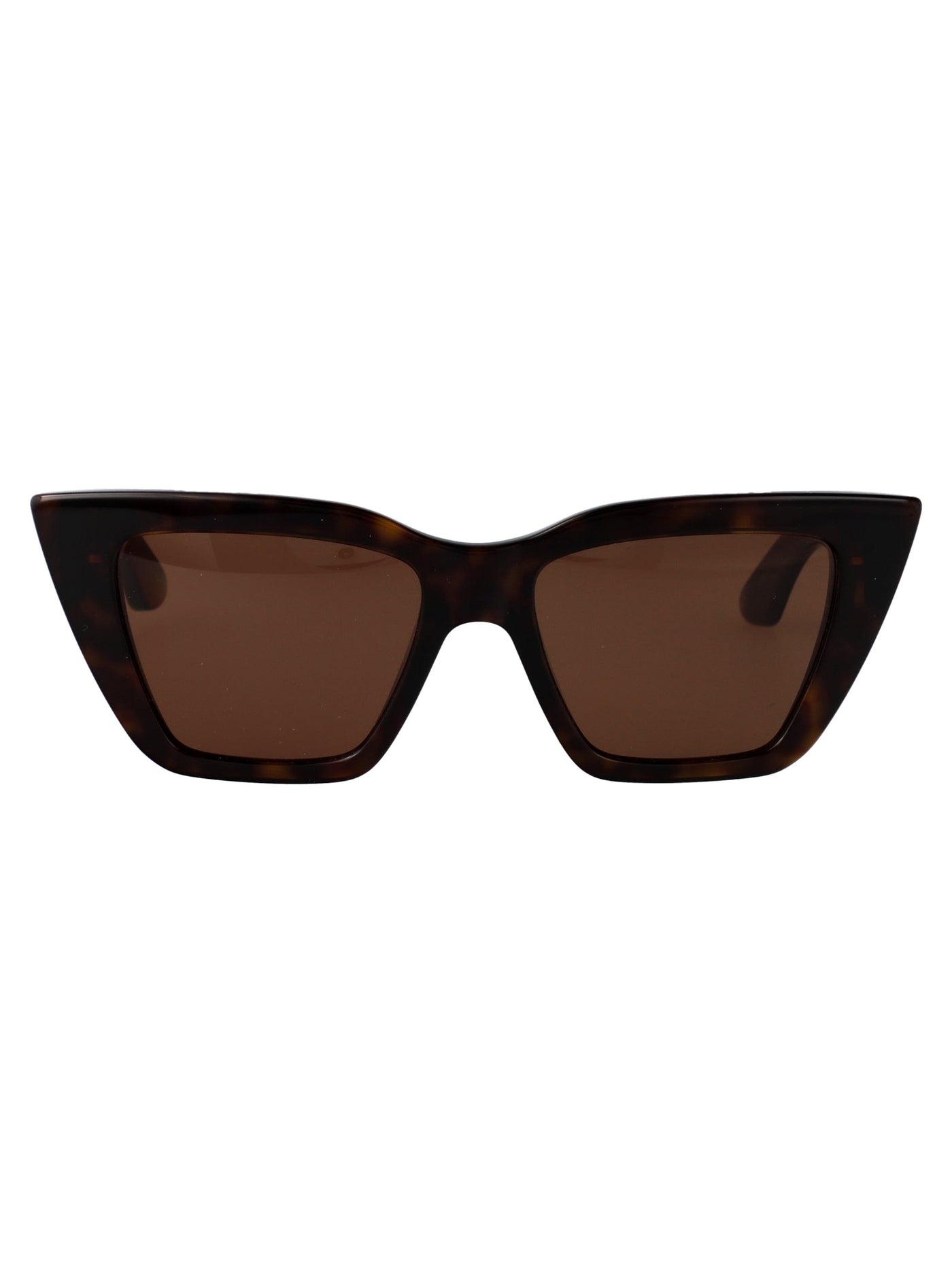 Alexander Mcqueen Am0507s Sunglasses — Brown Injected
