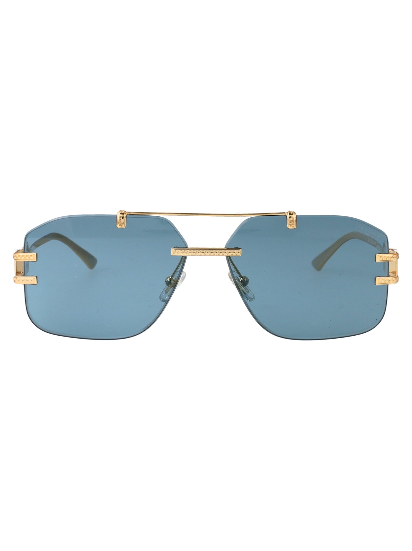 Versace 0ve2275 Metal Frame Sunglasses — Gold