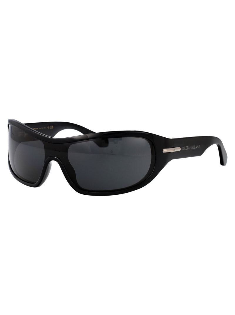 Dolce & Gabbana 0dg4486 Acetate Frame Sunglasses — Black