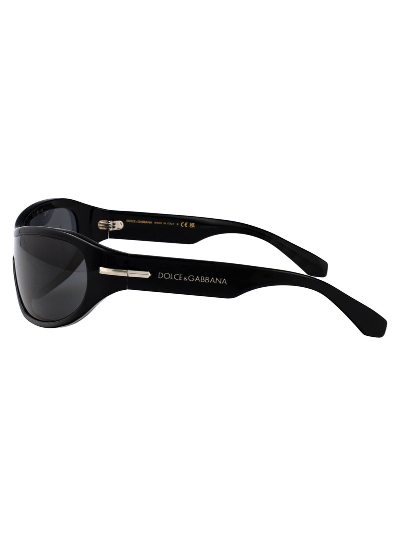 Dolce & Gabbana 0dg4486 Acetate Frame Sunglasses — Black