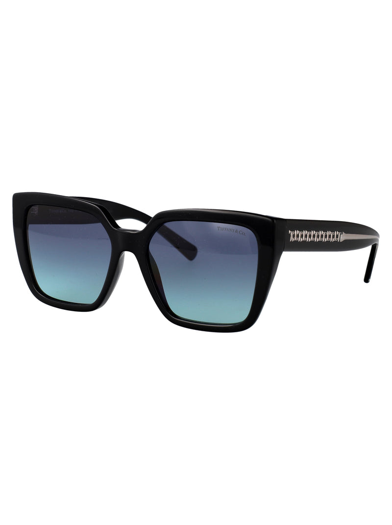 Tiffany & Co. 0tf4235 Gradient Lens Sunglasses — Black Acetate
