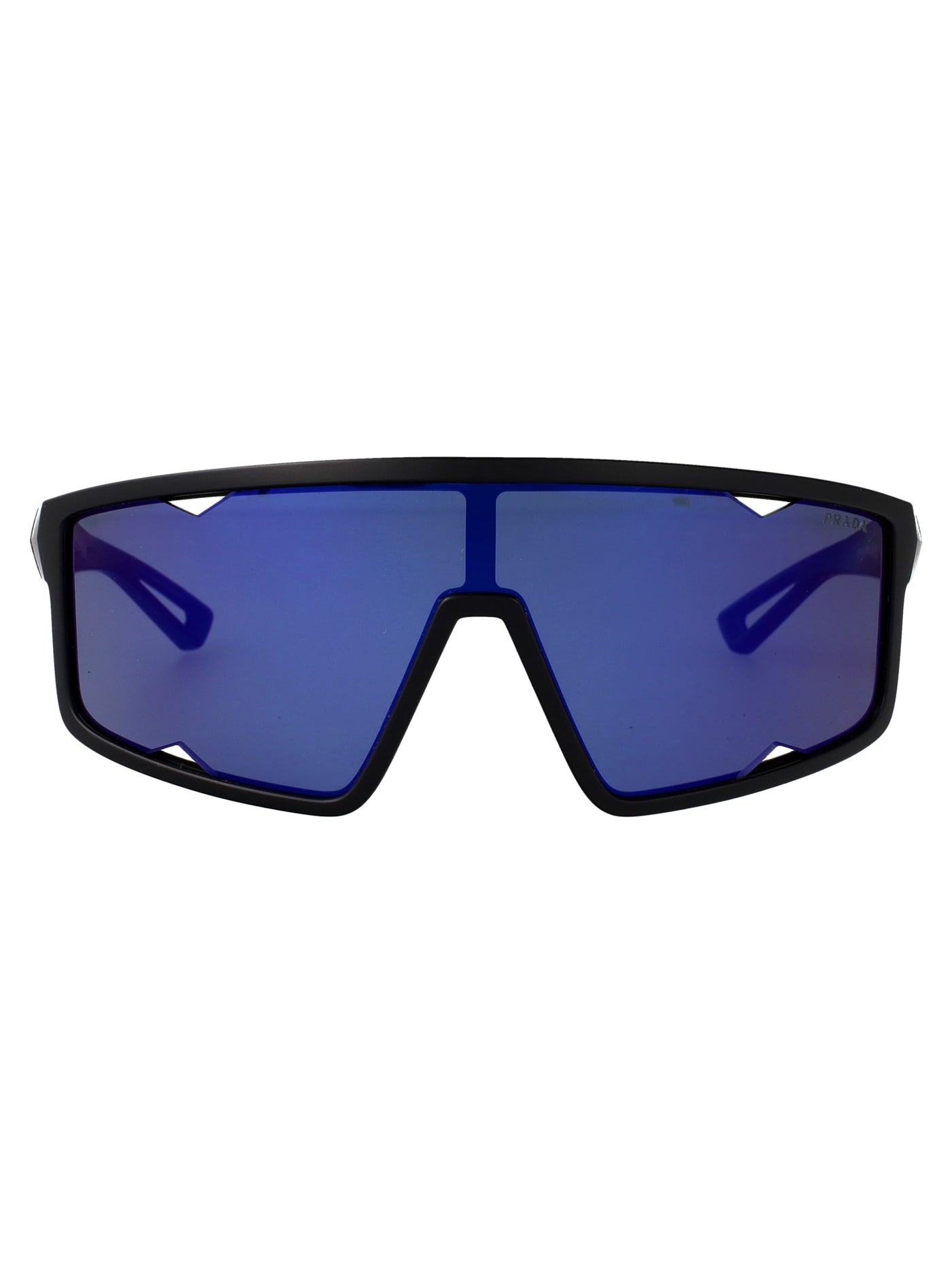 Prada 0ps Matte Black Injected Sunglasses —