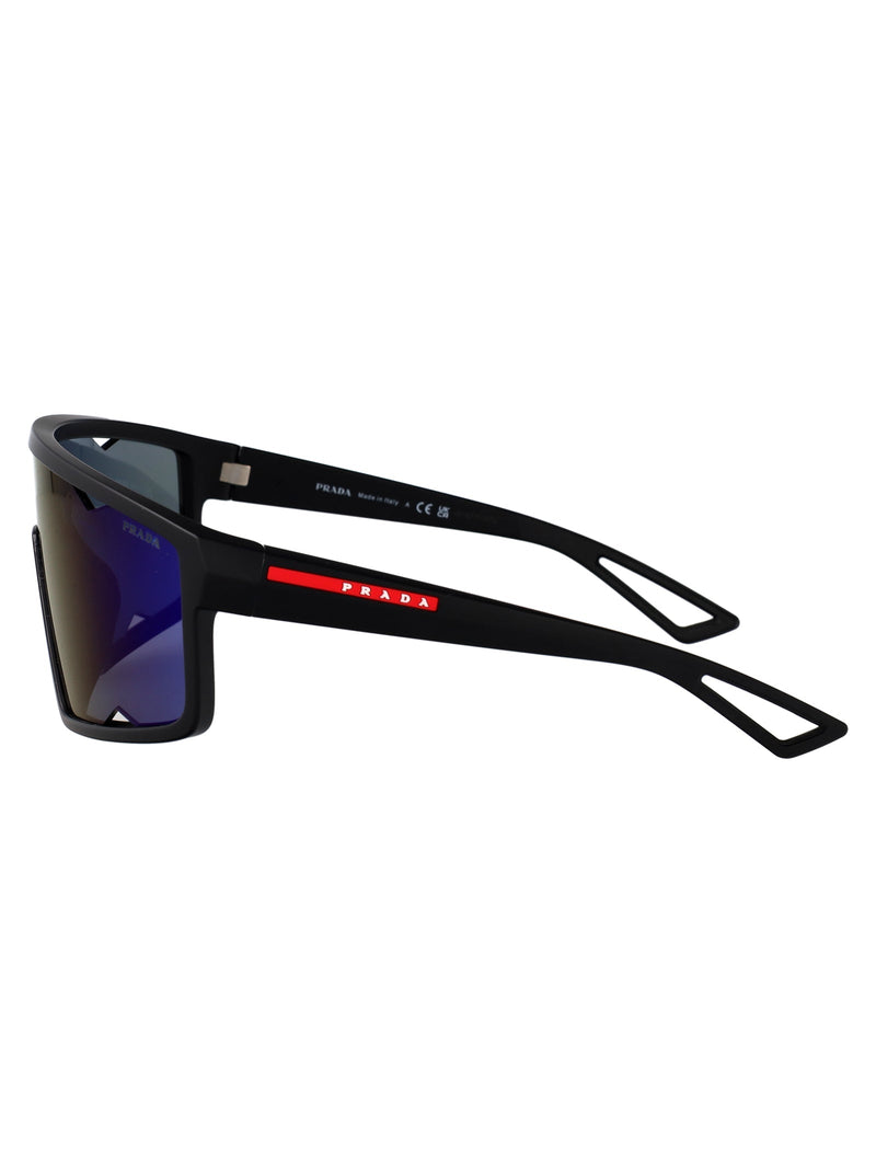Prada 0ps Matte Black Injected Sunglasses —
