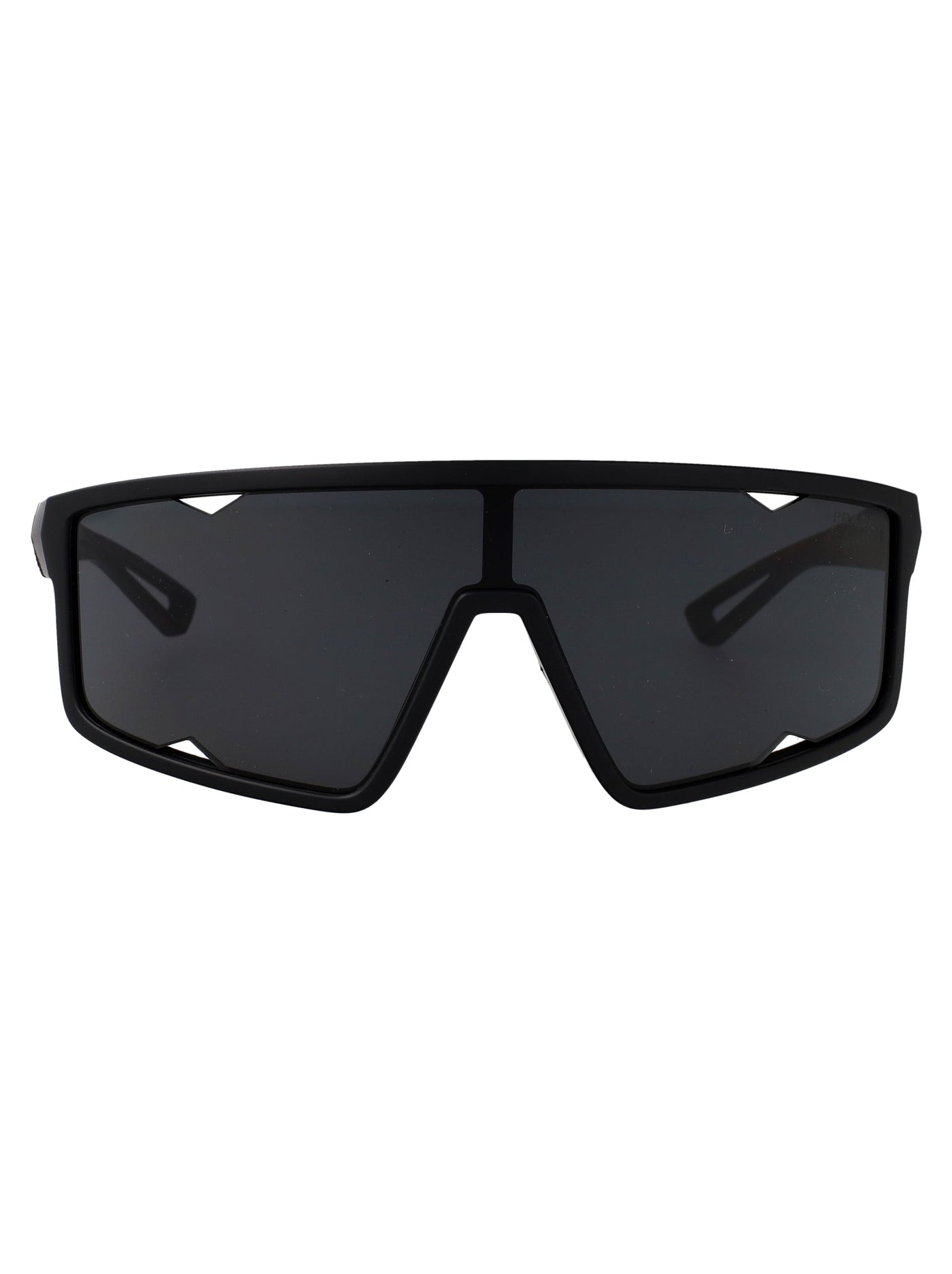 Prada 0ps Matte Black Injected Sunglasses —